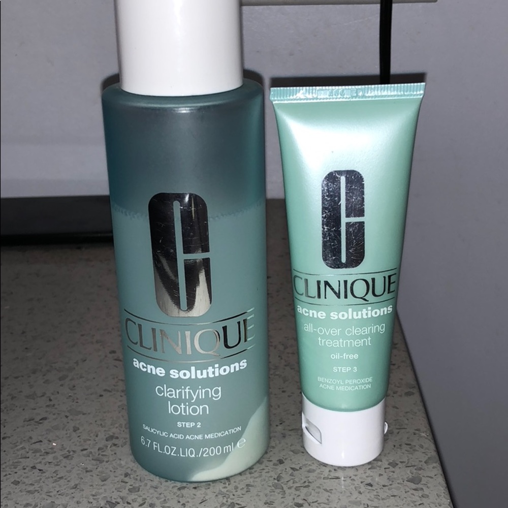 Clinique Acne Solutions step 2 &3
